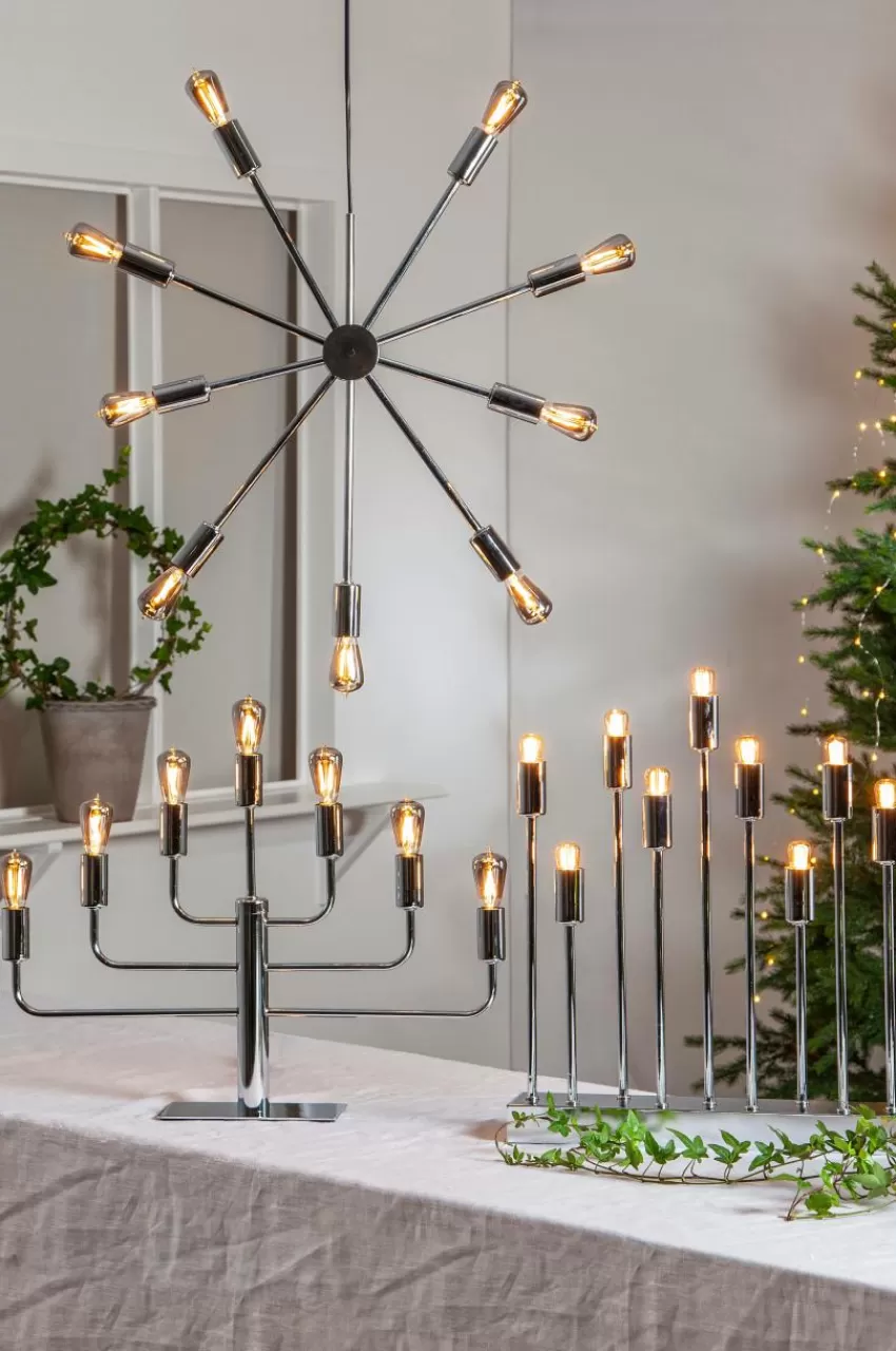 Julbelysning*Jotex Adventsstjärna PIX Krom