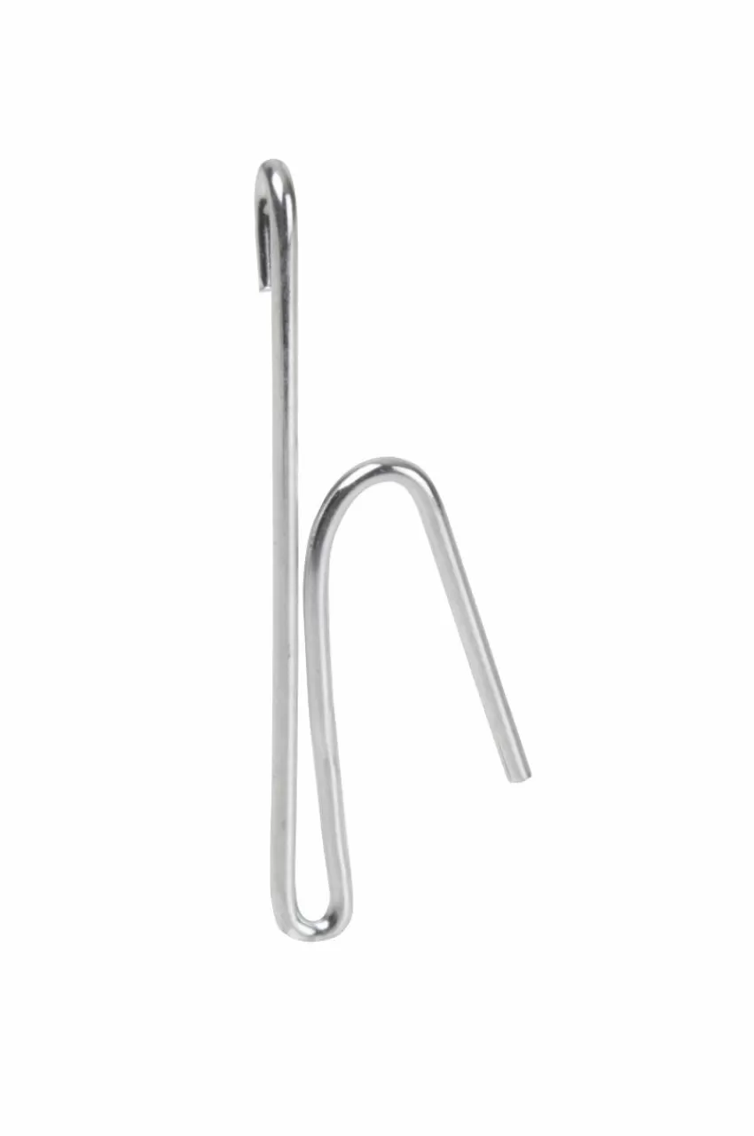 Gardintillbehör*Jotex ARCHER 10-pack 1-fingerkrok - Låg Nickel