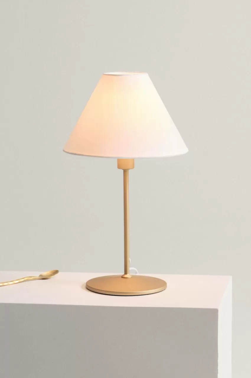 Bordslampor*Jotex ASTA Bordslampa Guld/vit