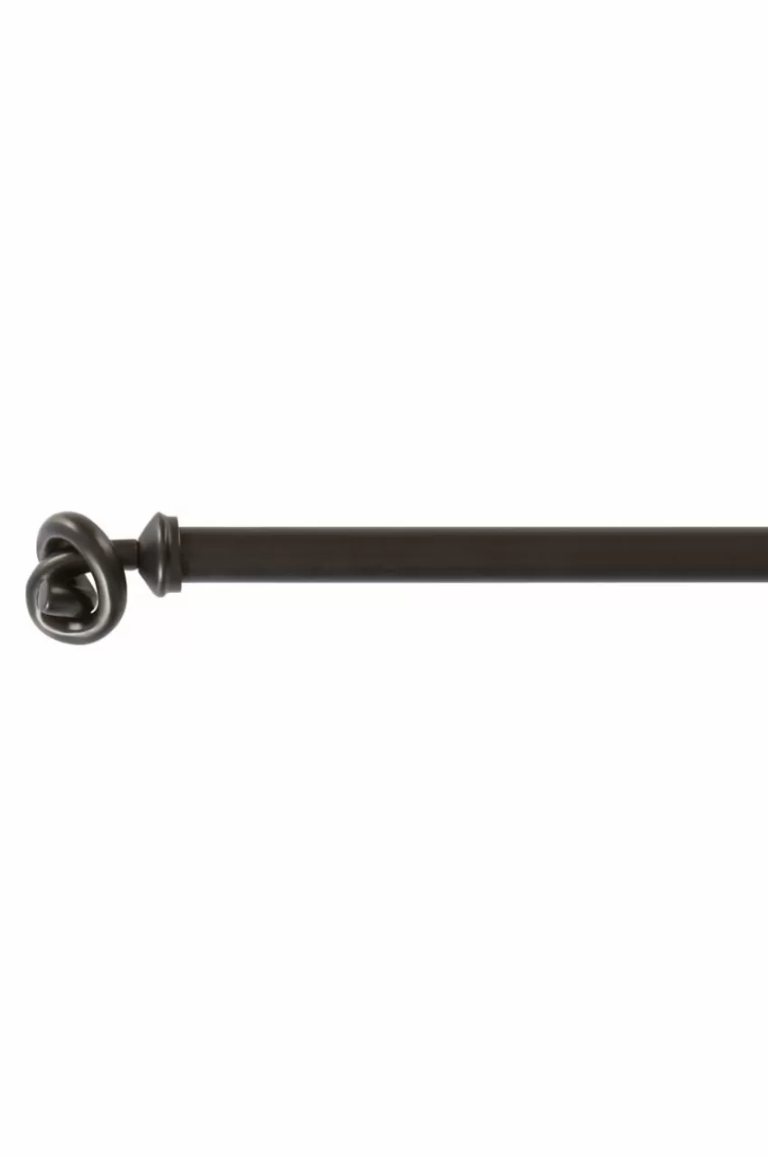 Gardinstänger*Jotex BOW Gardinstång 151-198 Cm Svart