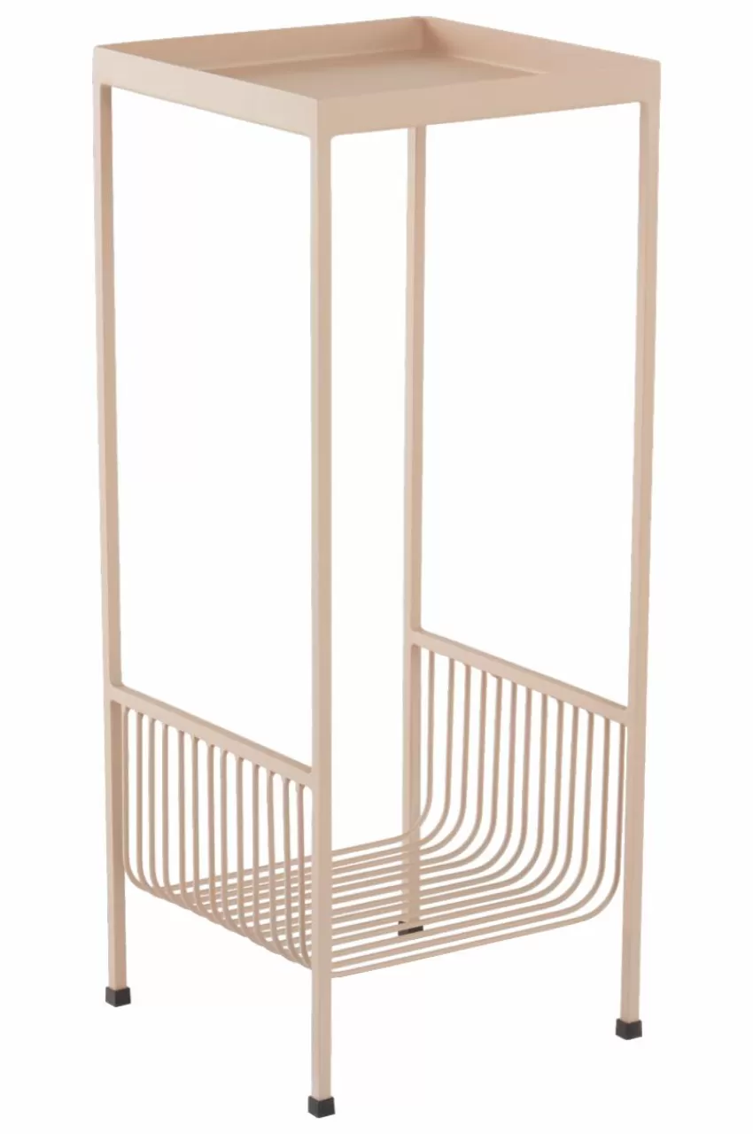Bord*Jotex CALANCA Sidobord 25,5X25,5 Cm Beige