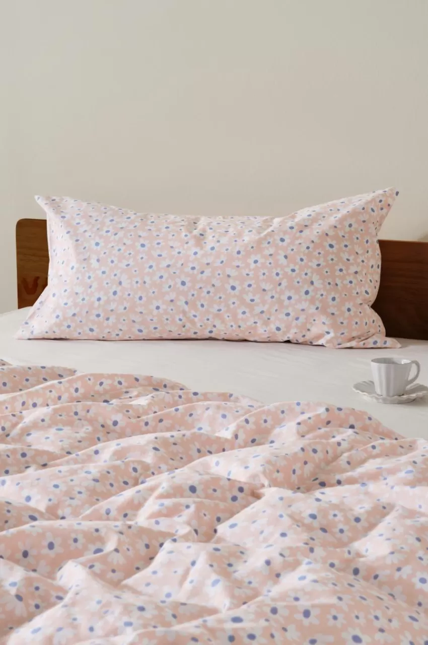 Örngott*Jotex DAISY örngott 90x50 Cm Ekologisk Rosa