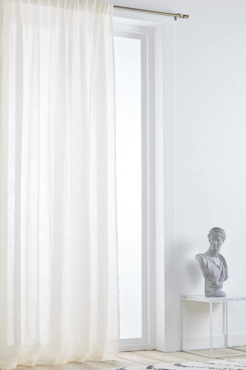 Linnegardiner | Multifunktionsgardiner*Jotex ELLEN Linnegardin1 Längd - Extra Bred Naturvit