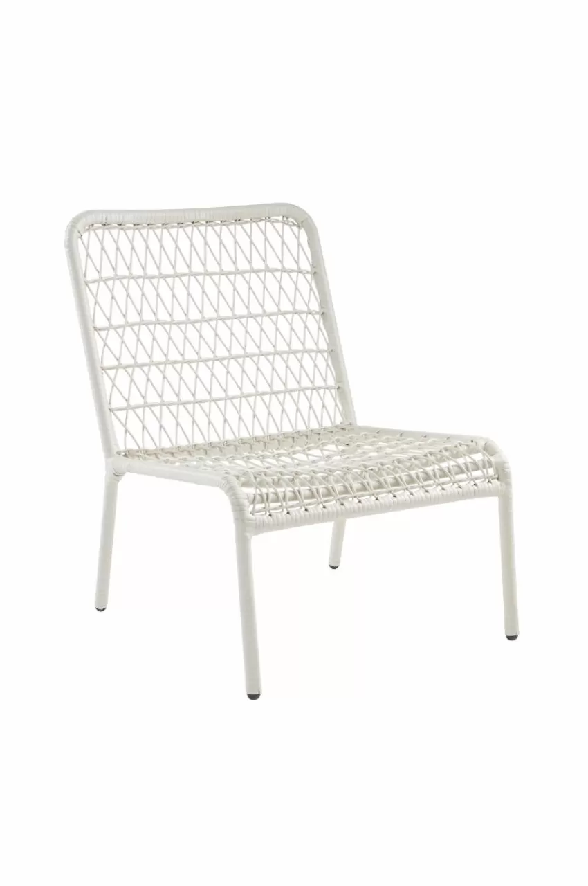 Utestolar & Utepallar | Utemöbler*Jotex ESTEPONA Loungestol Vit