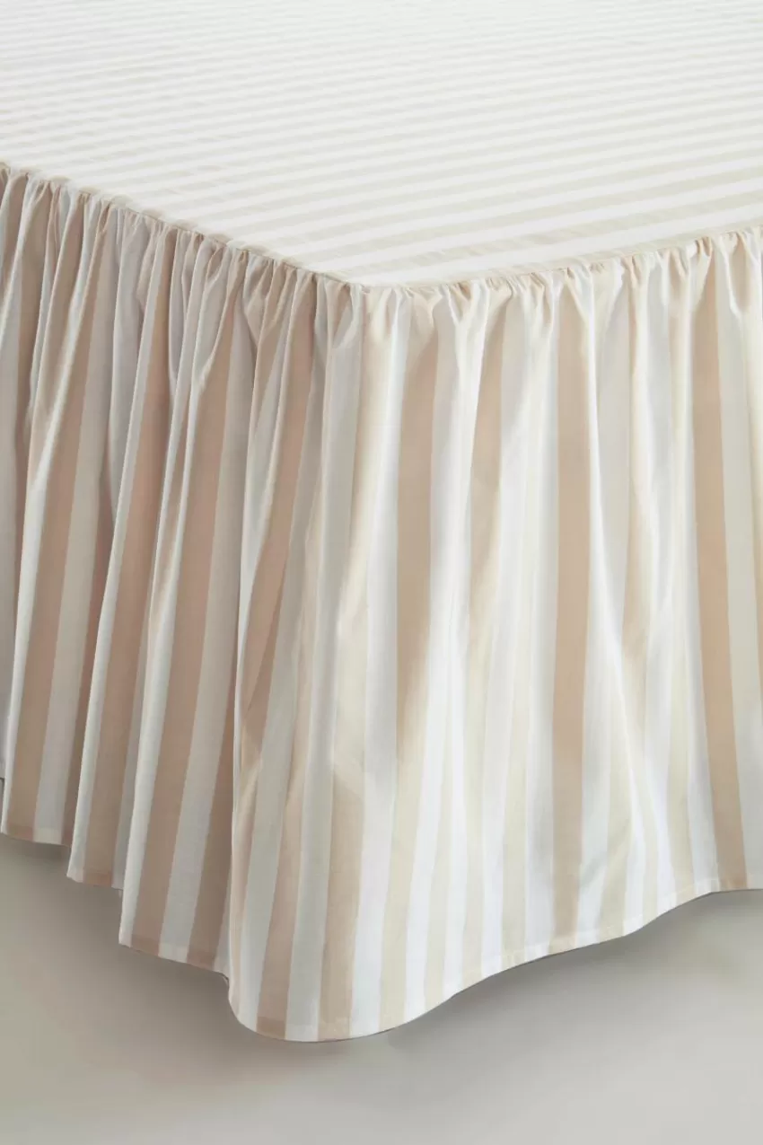 Sängkappor*Jotex KAYO Sängkappa Med Volang Beige/vit