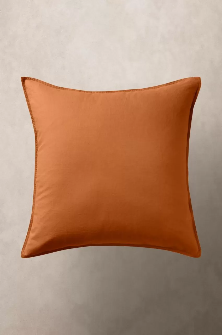 Prydnadskuddar & Fodral*Jotex KIT Kuddfodral I Linne 60x60 Cm Rost orange
