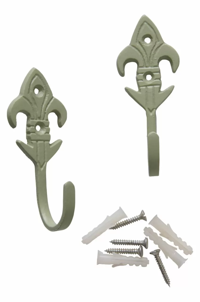 Gardintillbehör*Jotex LILY Omtagskrok 2-pack Ljusgrön