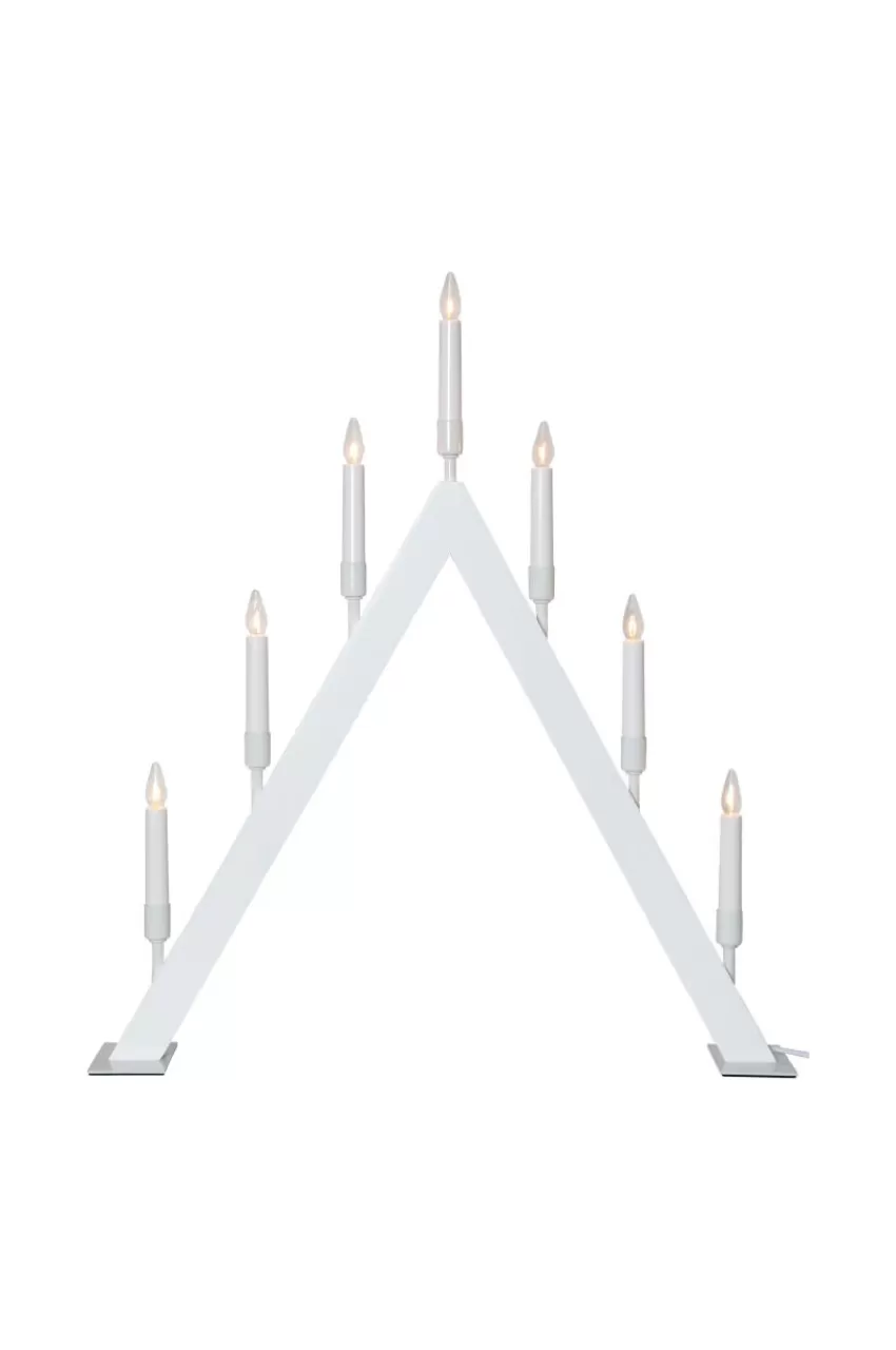 Julbelysning*Jotex Ljusstake Vind Höjd 63 Cm White