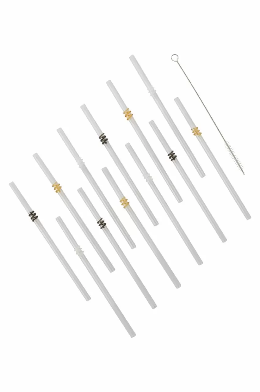Kökstillbehör | Glas*Jotex MIEKE Sugrör 12-pack Transparent
