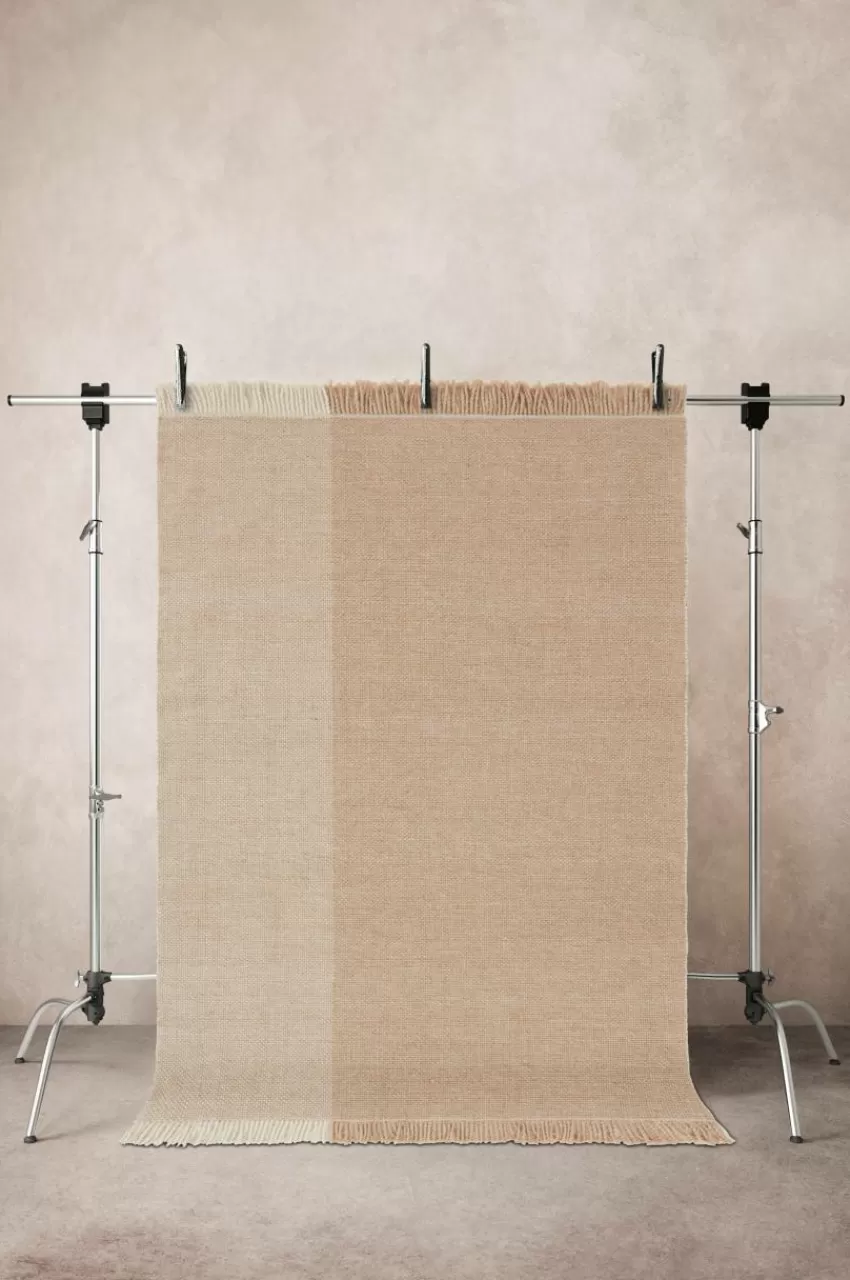 Återvunna Mattor | Utomhusmattor*Jotex MONTUNA MIX Slätvävd Matta 160x230 Cm Beige/naturvit