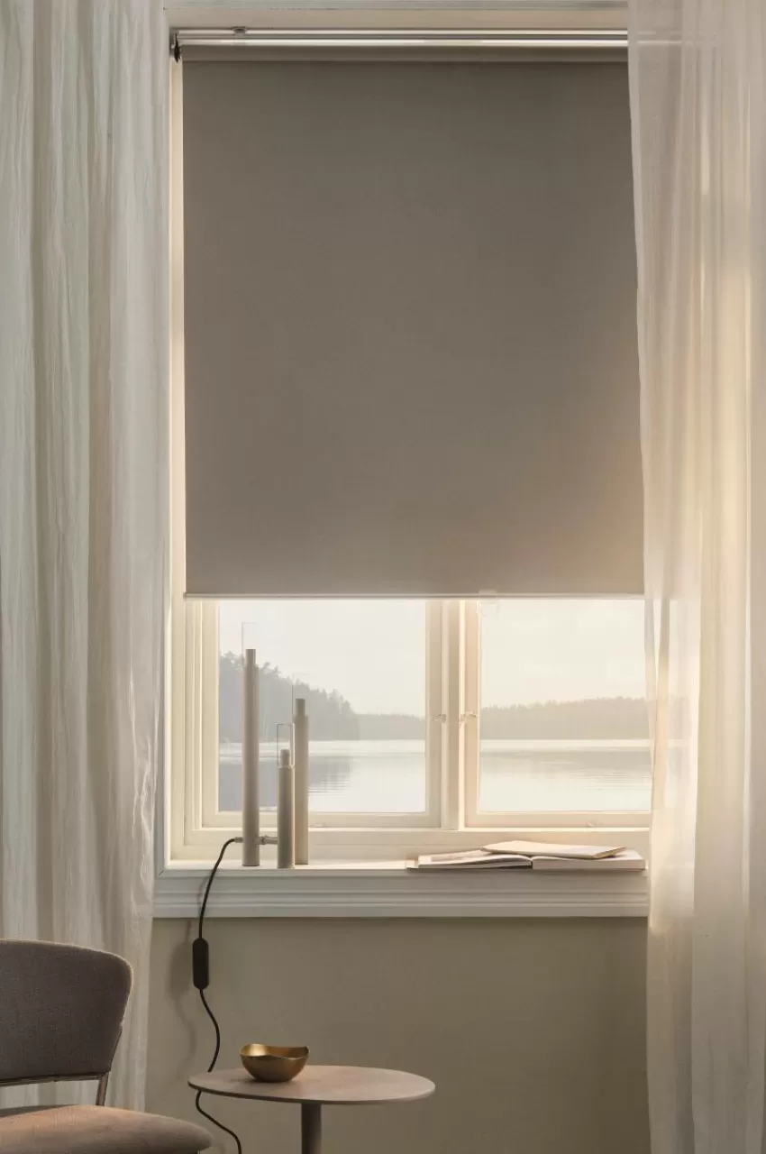Mörkläggningsgardiner | Rullgardiner*Jotex NIKA Mörkläggande Rullgardin - Höjd 165 Cm Beige