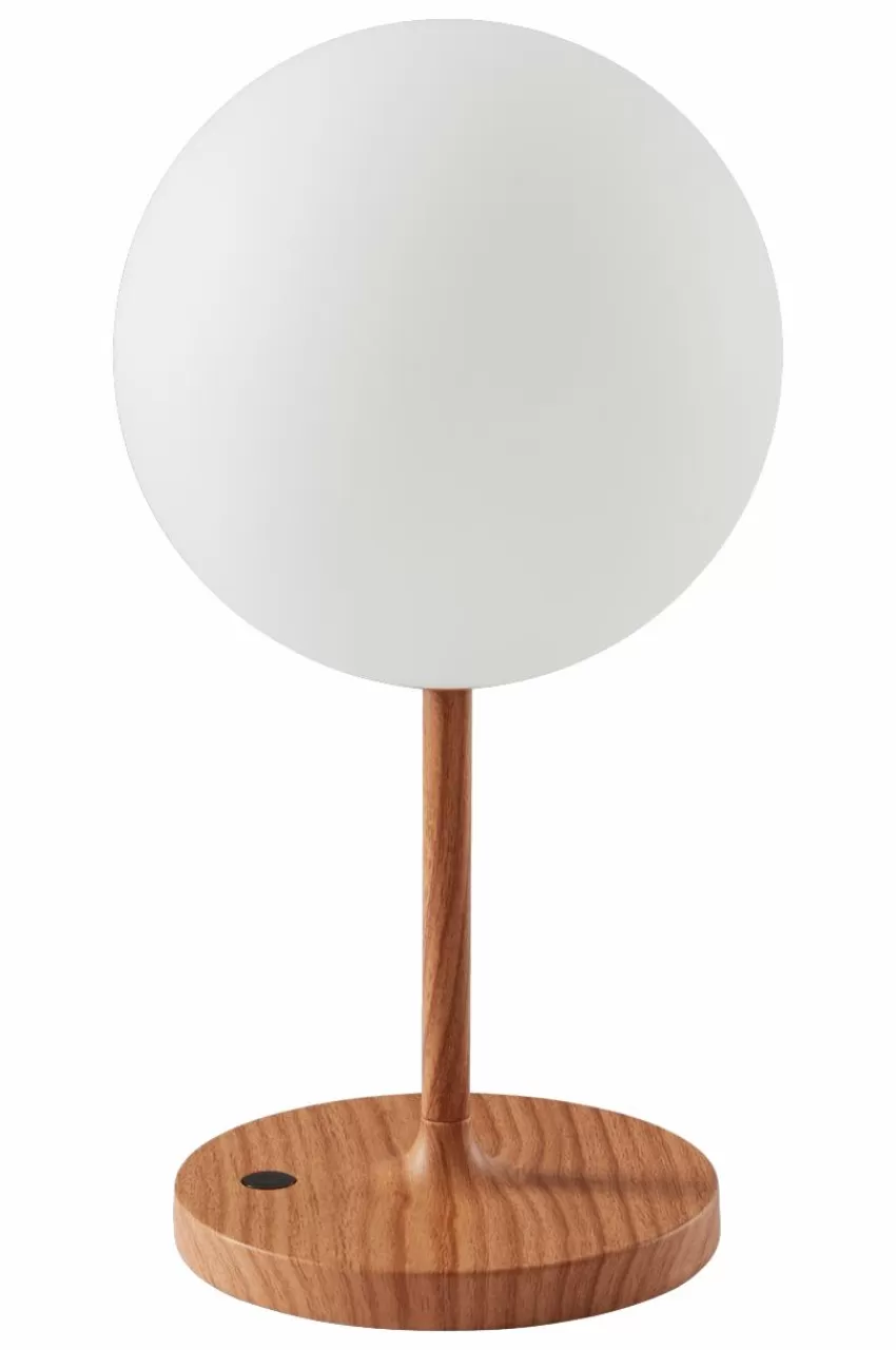 Bordslampor | Utebelysning*Jotex OSSA Portabel Lampa Träfärgad