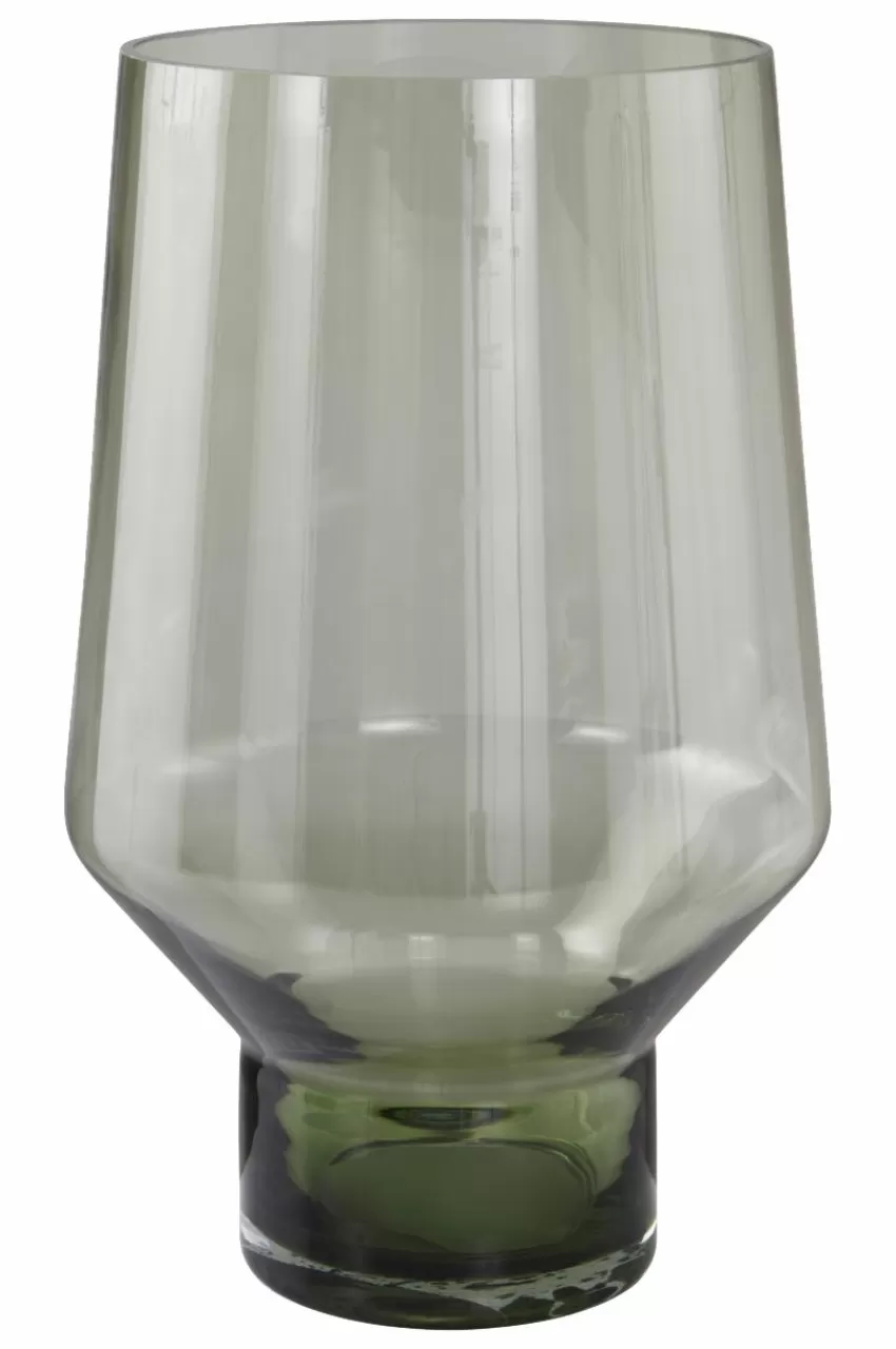 Vaser*Jotex PALACE Glasvas - Höjd 35 Cm Grön