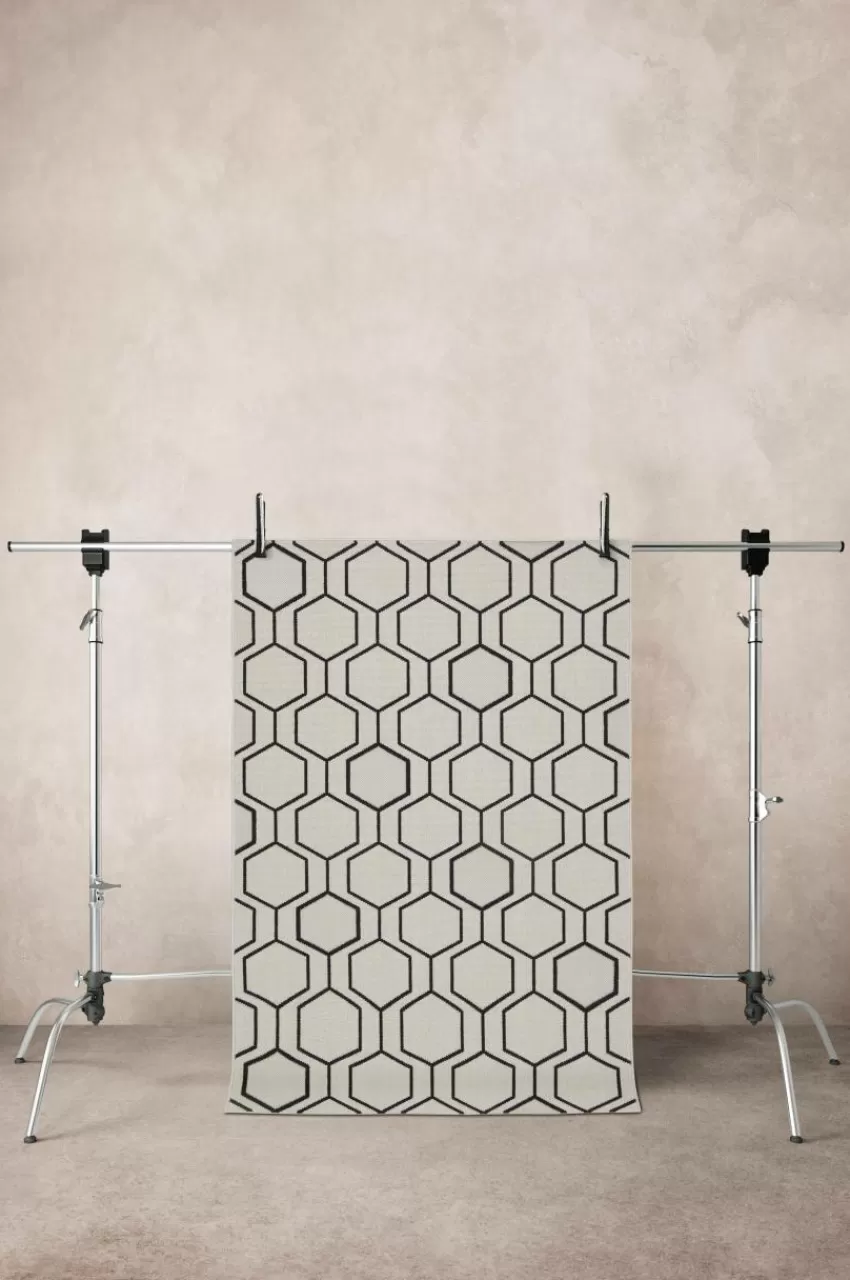 Utomhusmattor | Utomhusmattor*Jotex SAN DONA Utomhusmatta Beige/svart