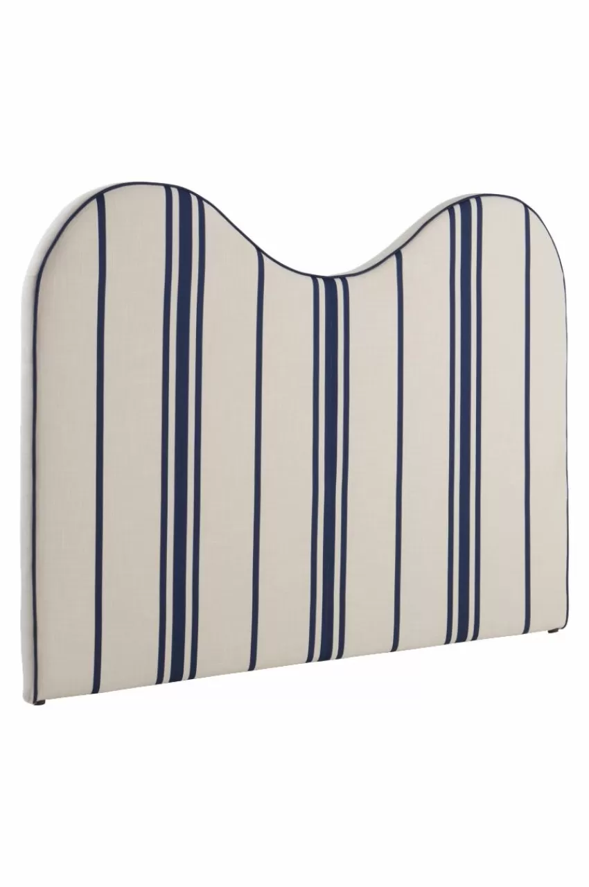 Sänggavlar*Jotex STRÅHOLMEN Sänggavel 180 Cm Beige/blå