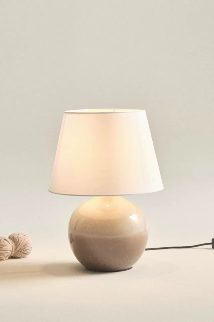 Bordslampor*Jotex THALASSA Bordslampa Brun