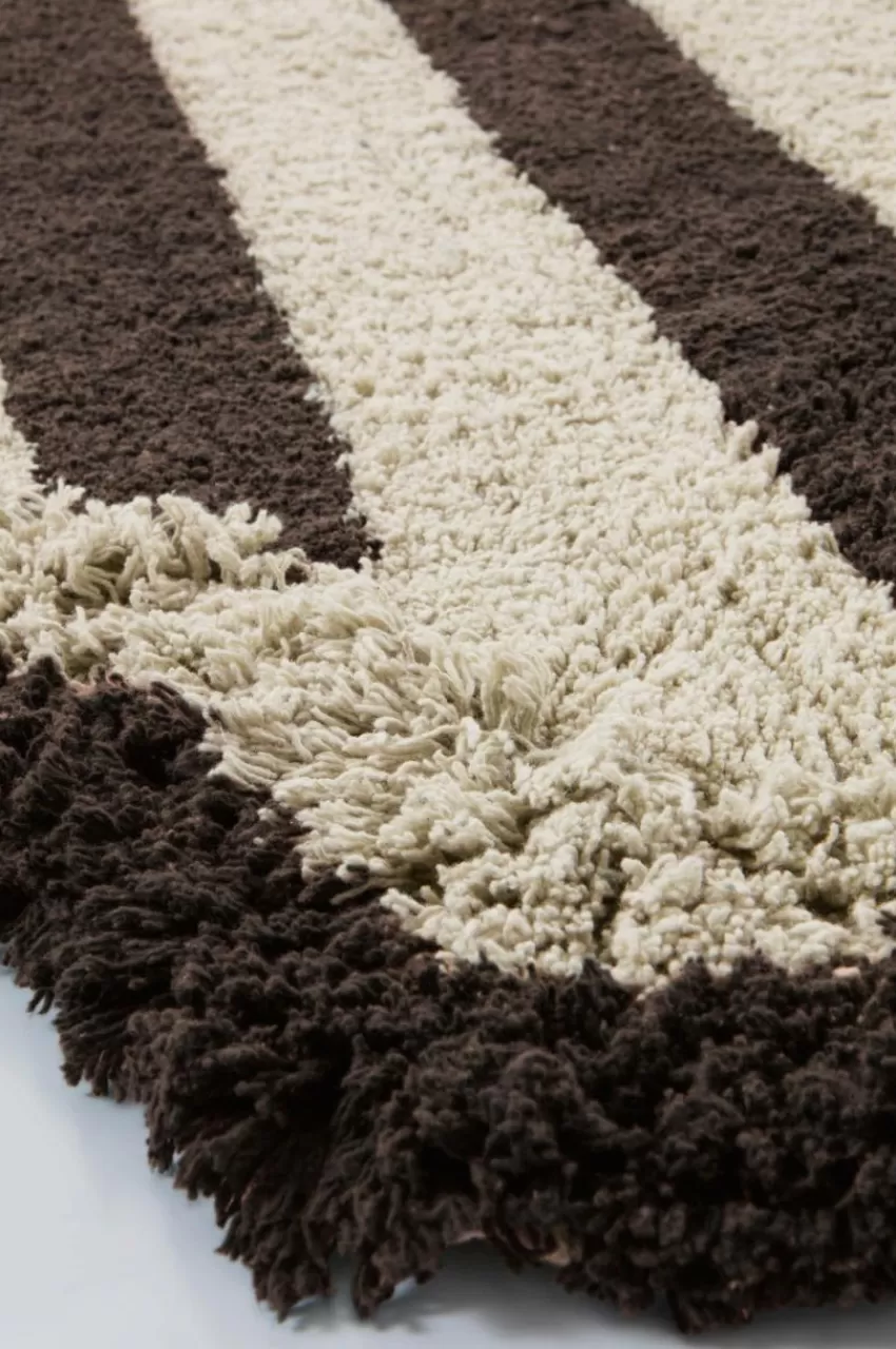 Bomulls- & Trasmattor*Jotex VIOLETA Kvadratisk Bomullsmatta 250x250 Cm Brun/naturvit
