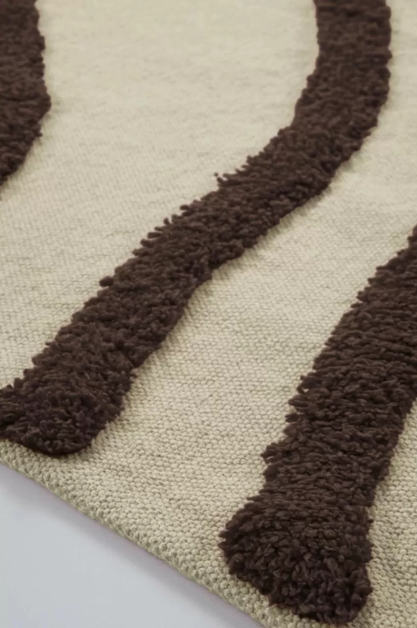 Bomulls- & Trasmattor | Barnmattor*Jotex WAVE Bomullsmatta Ekologisk 130x190 Cm undefined